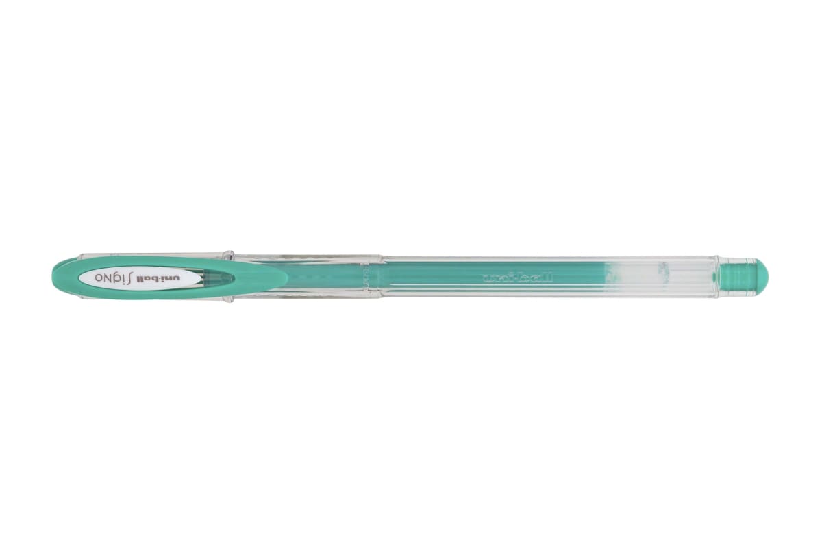 LÁPIZ TINTA GEL ANGELIC COLOUR 0.7MM VERDE UNI-BALL1