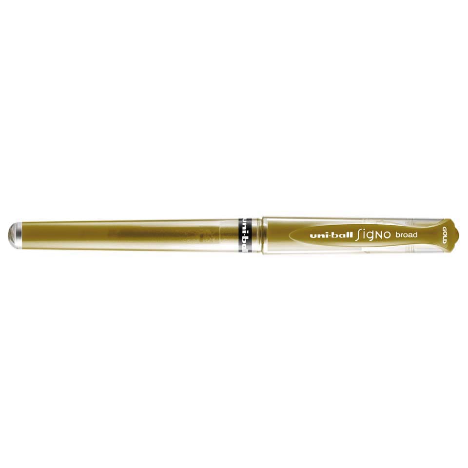 LÁPIZ TINTA GEL SIGNO BROAD 1MM ORO UNI-BALL1