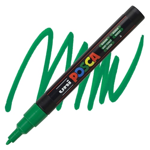 MARCADOR ACRÍLICO PC-3M VERDE POSCA1