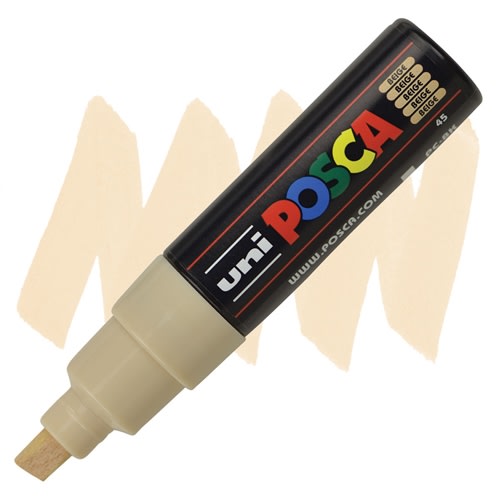 MARCADOR ACRÍLICO PC-8K BEIGE POSCA1