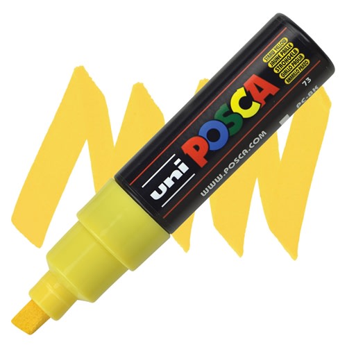 MARCADOR ACRÍLICO PC-8K AMARILLO PAJIZO POSCA1