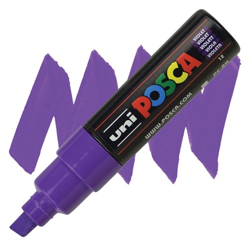 MARCADOR ACRÍLICO PC-8K VIOLETA POSCA1