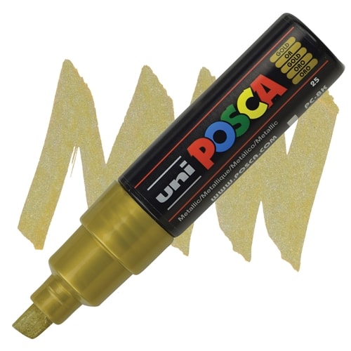 MARCADOR ACRÍLICO PC-8K ORO POSCA1