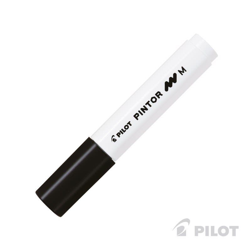 MARCADOR ACRÍLICO PINTOR MEDIO (M) 1.4MM NEGRO PILOT1