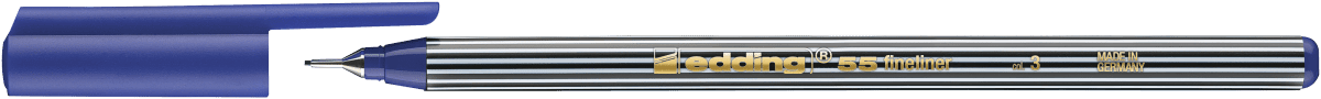 TIRALÍNEAS 0.3MM E-55 AZUL (N.03) EDDING2