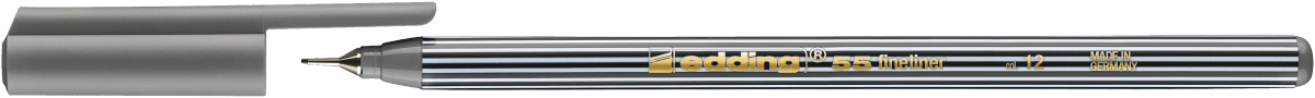TIRALÍNEAS 0.3MM E-55 GRIS (N.12) EDDING2