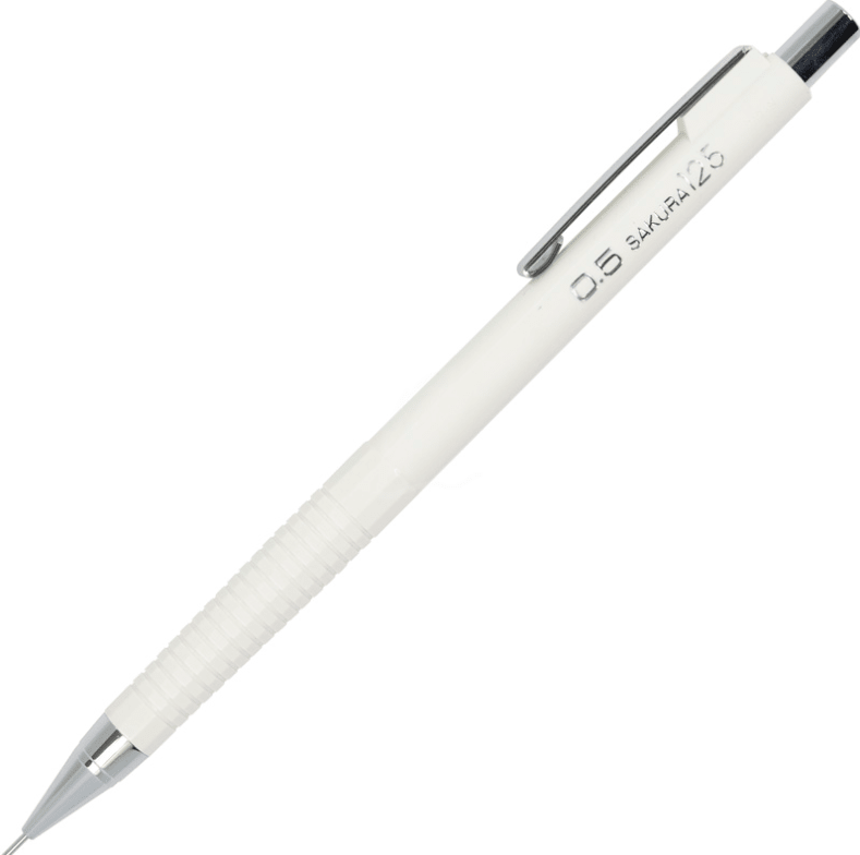 PORTAMINAS 0.5MM XS-125 BLANCO SAKURA1