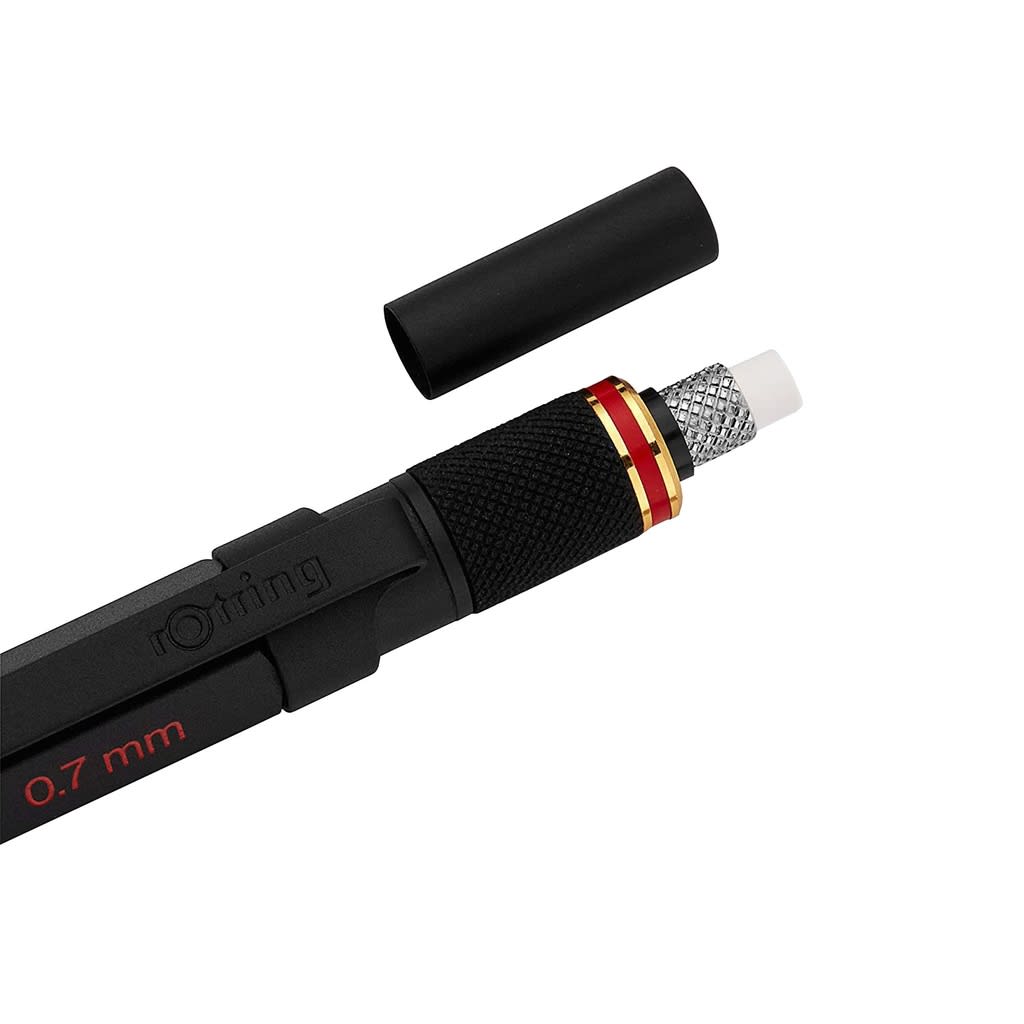 PORTAMINAS 0.5 MM 800+ METÁLICO NEGRO ROTRING2