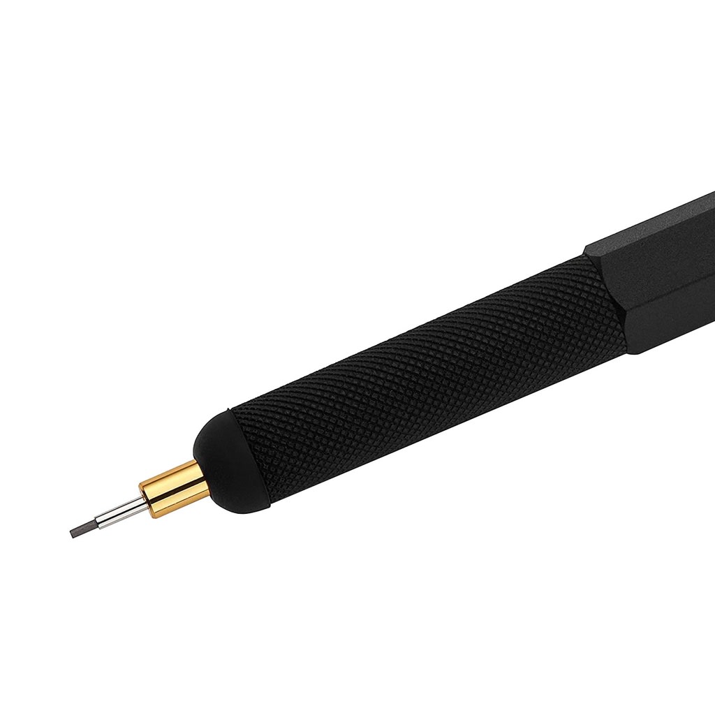 PORTAMINAS 0.5 MM 800+ METÁLICO NEGRO ROTRING3