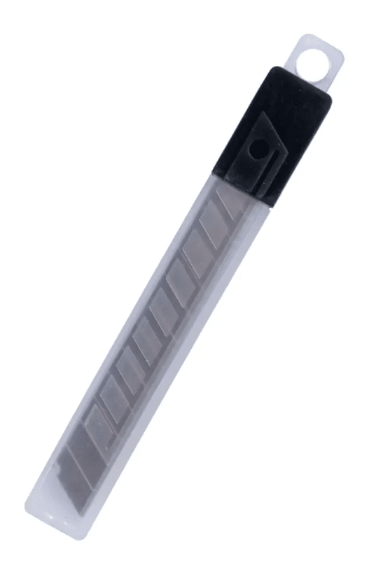 REPUESTO CUCHILLO CARTONERO 9MM (10UN) ADIX1
