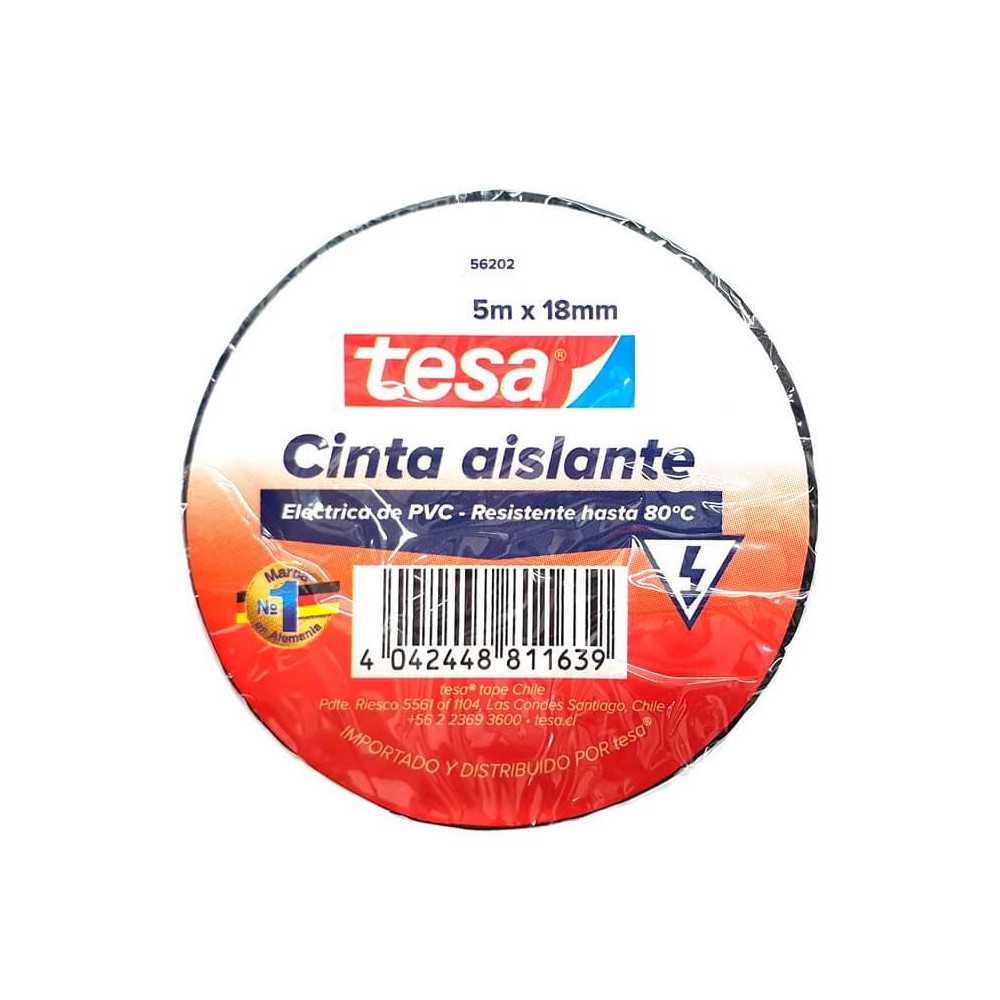 CINTA AISLANTE 18MM X 5M TESA1