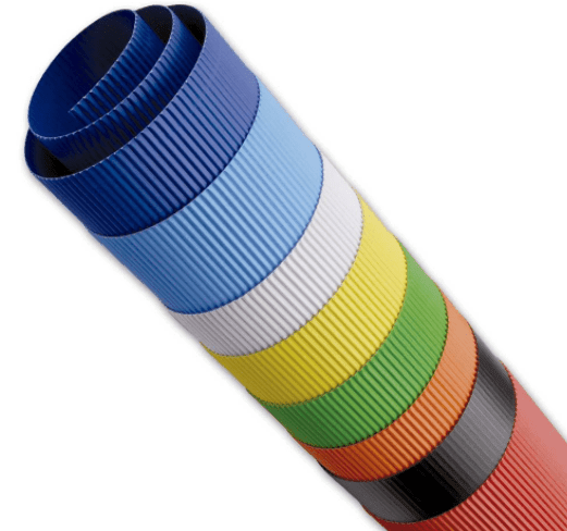 CARTÓN MICROCORRUGADO 210G 50X70CM COLORES1