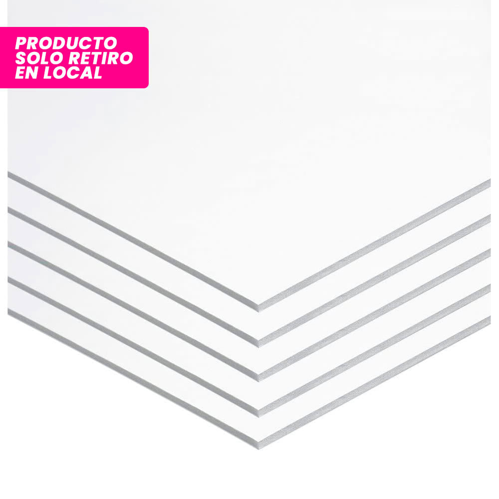 CARTON PLUMA BLANCO 5MM 60X80CM1