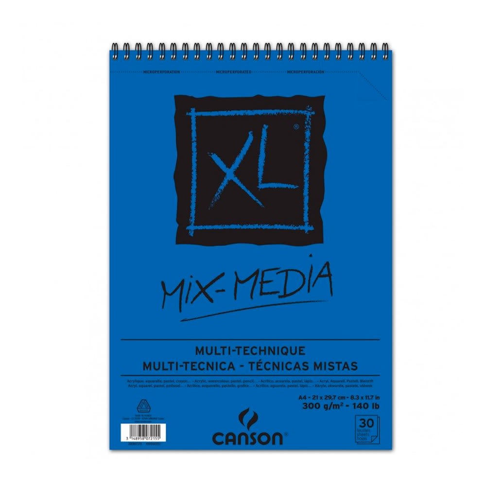 CROQUERA XL MIX MEDIA 300G A4 30HJ CANSON1