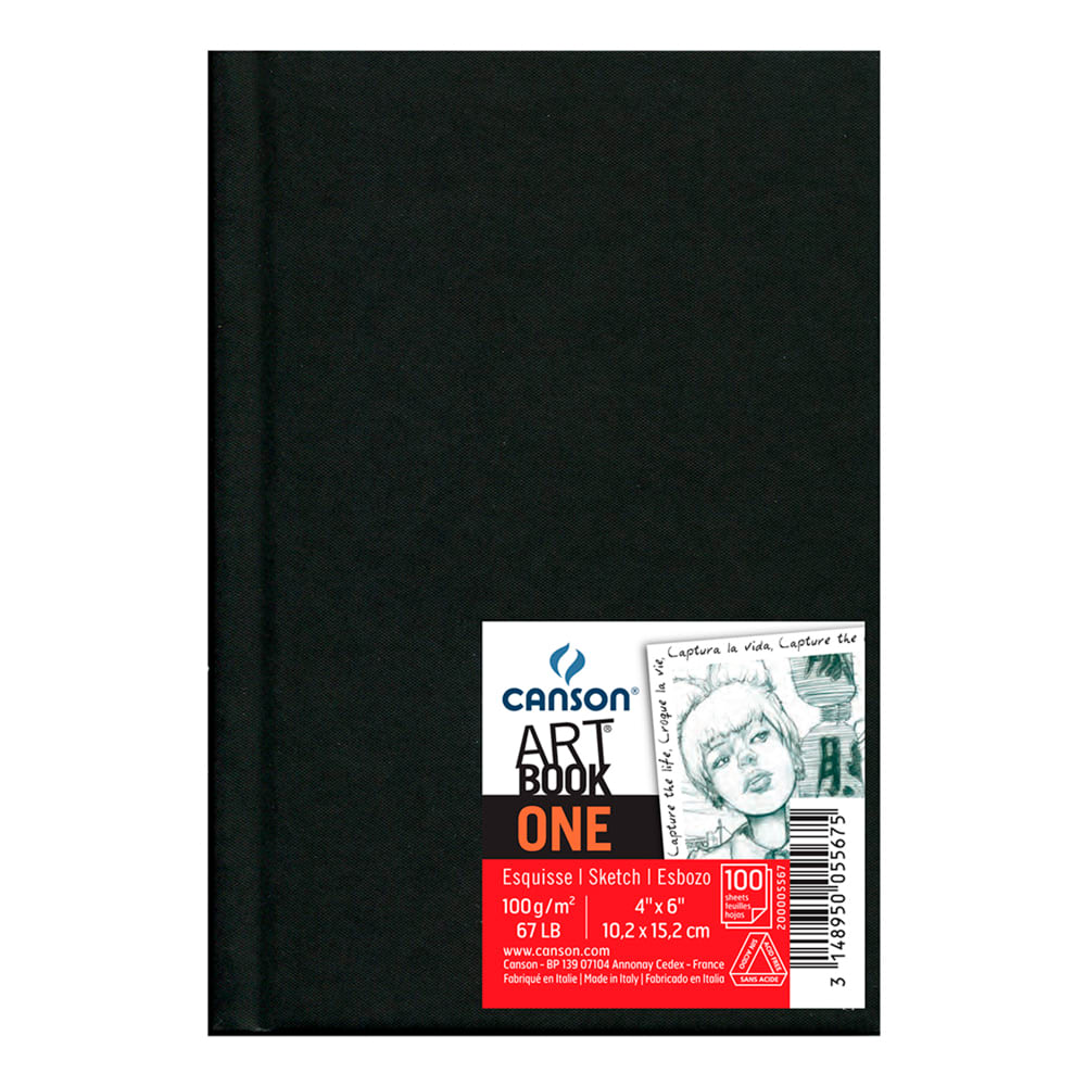 LIBRETA ART BOOK ONE 100G A6 98H CANSON1