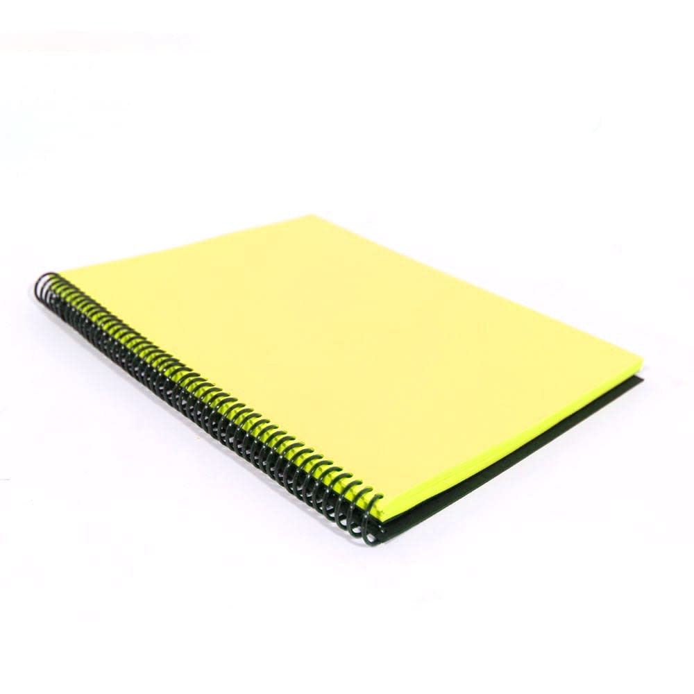 CUADERNO 5 COLORES TAPA NEGRA CARTA 100 HOJAS1