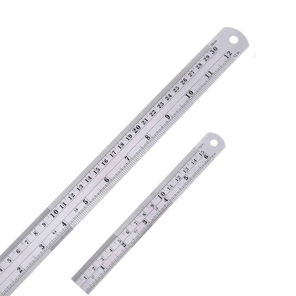 REGLA METÁLICA 20CM HAND1