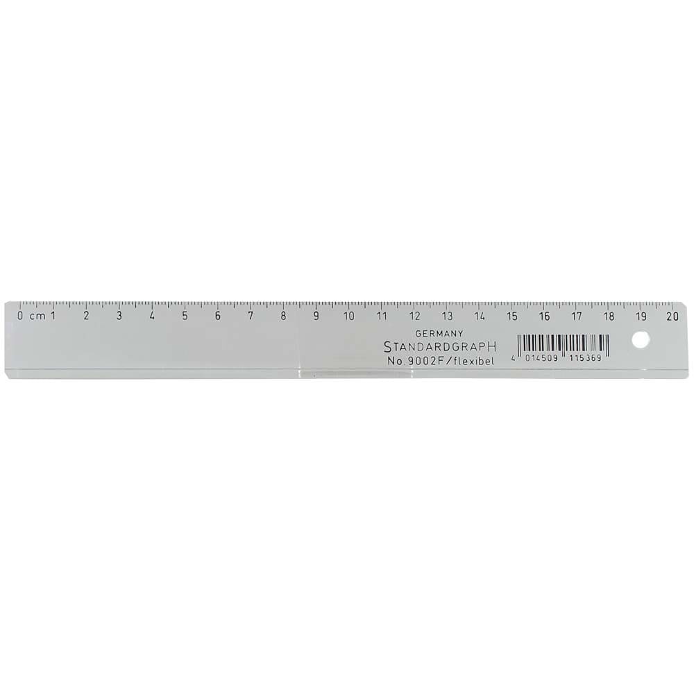 REGLA PLÁSTICO FLEXIBLE TRASLUCIDA INCOLORA1