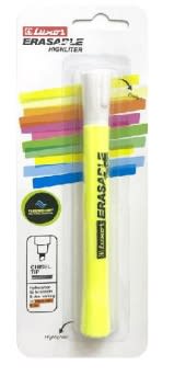 DESTACADOR HIGHLIGHTER FLUOR BORRABLE AMARILLO2