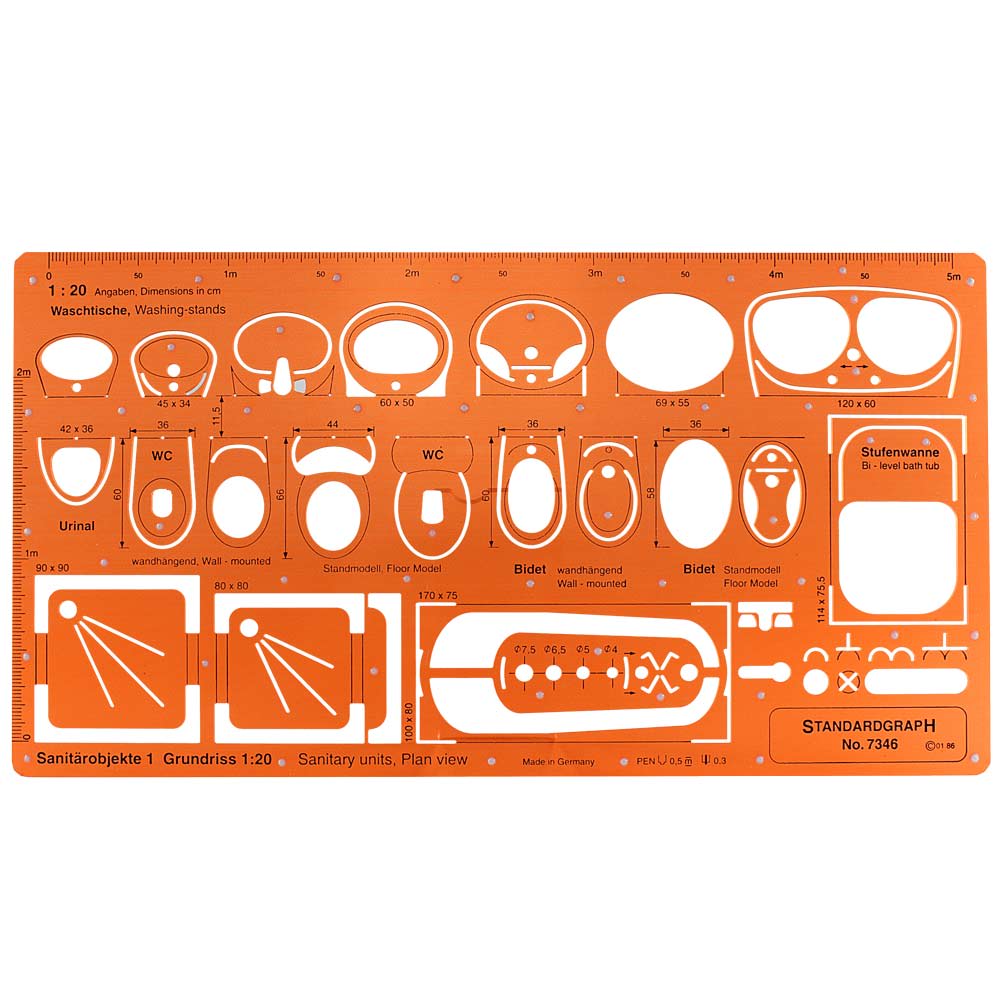 PLANTILLA ARTICULOS SANITARIOS  ESCALA 1:201