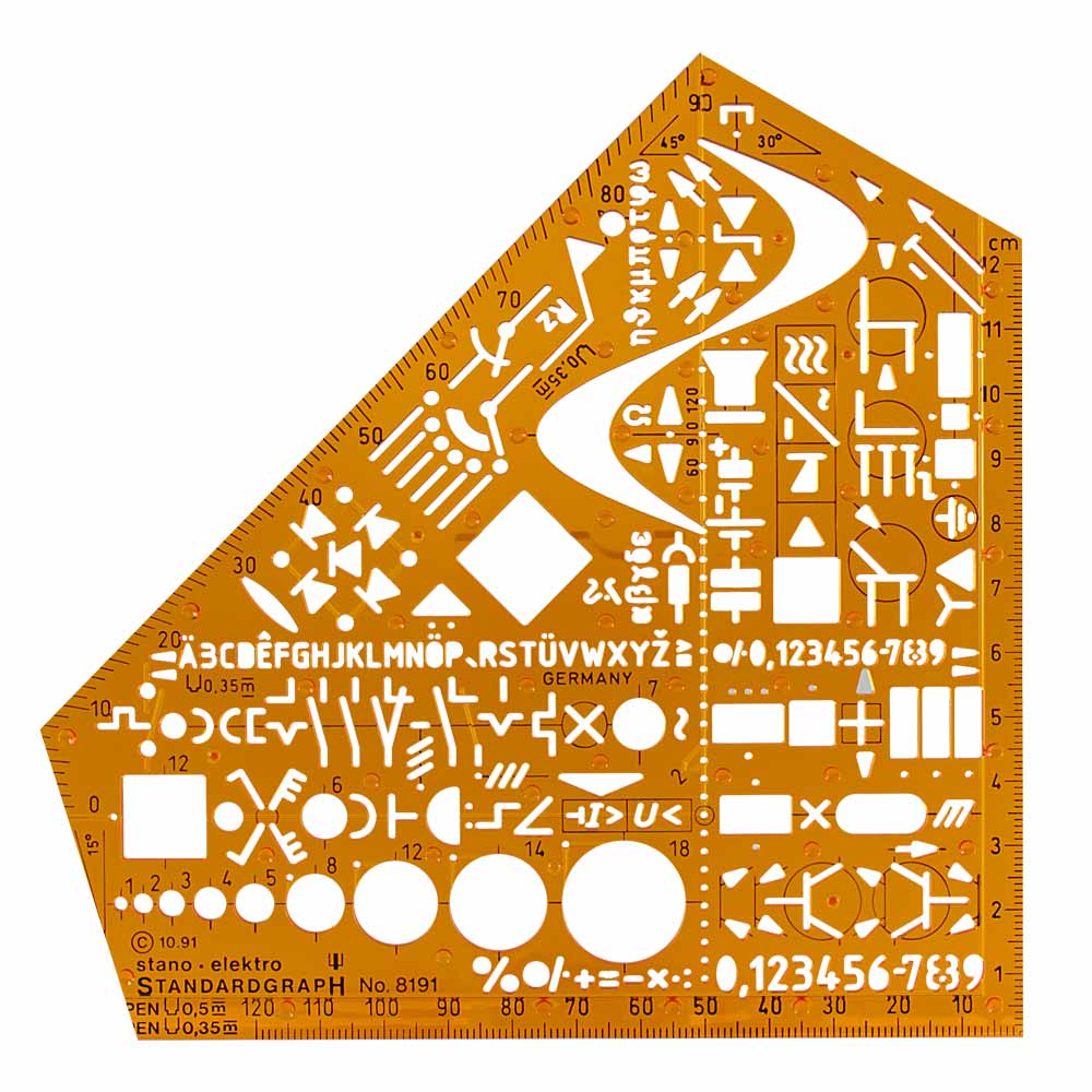 PLANTILLA ESTUCHE ELECTRONICO STANO-ELECTRO 1:1001
