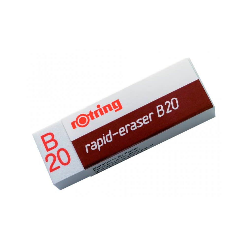 GOMA DE BORRAR GRAFITO B20 RAPID-ERASER ROTRING1