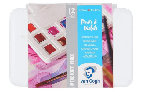 VAN GOGH ACUARELA 12 PASTILLAS COLORES NATURALEZA5