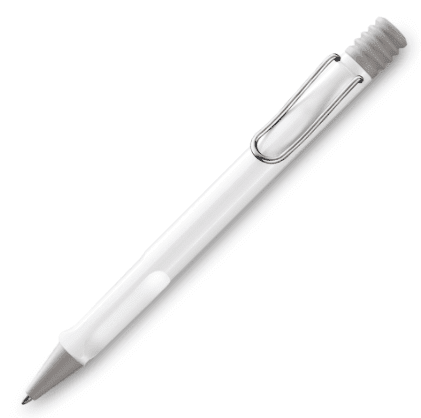 LAMY BOLÍGRAFO SAFARI 219 WHITE1