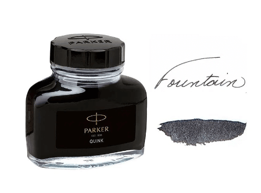 TINTA PARKER QUINK NEGRA 57 ML1