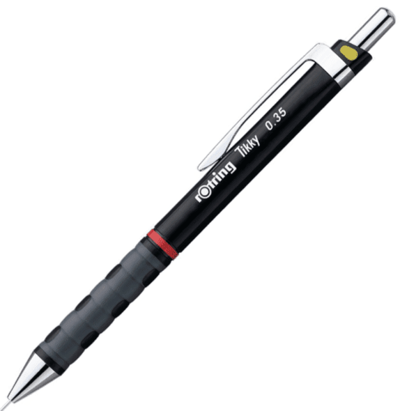PORTAMINAS 0.35MM TIKKY NEGRO ROTRING1
