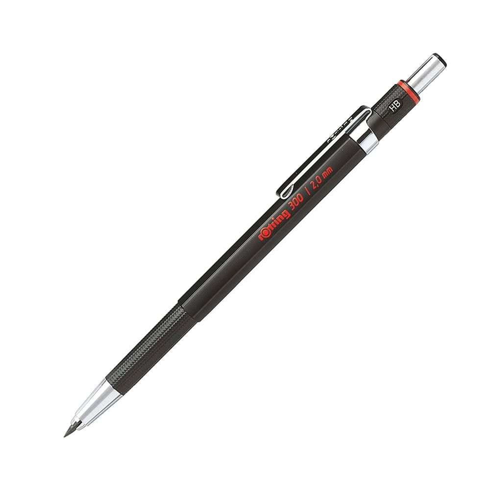 PORTAMINAS 2MM 300 NEGRO ROTRING1