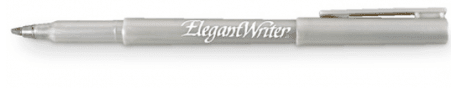 PLUMÓN CALIGRÁFICO SPEEDBALL ANCHO COLOR PLATA EN BLISTER ELEGANT WRITER1