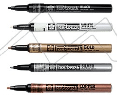 SAKURA MARCADOR PERMANENTE PEN TOUCH FINO 1.0 MM ORO1