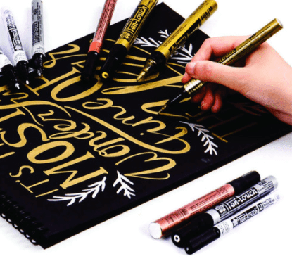 SAKURA MARCADOR PERMANENTE PEN TOUCH MEDIANO 2.0 MM NEGRO2