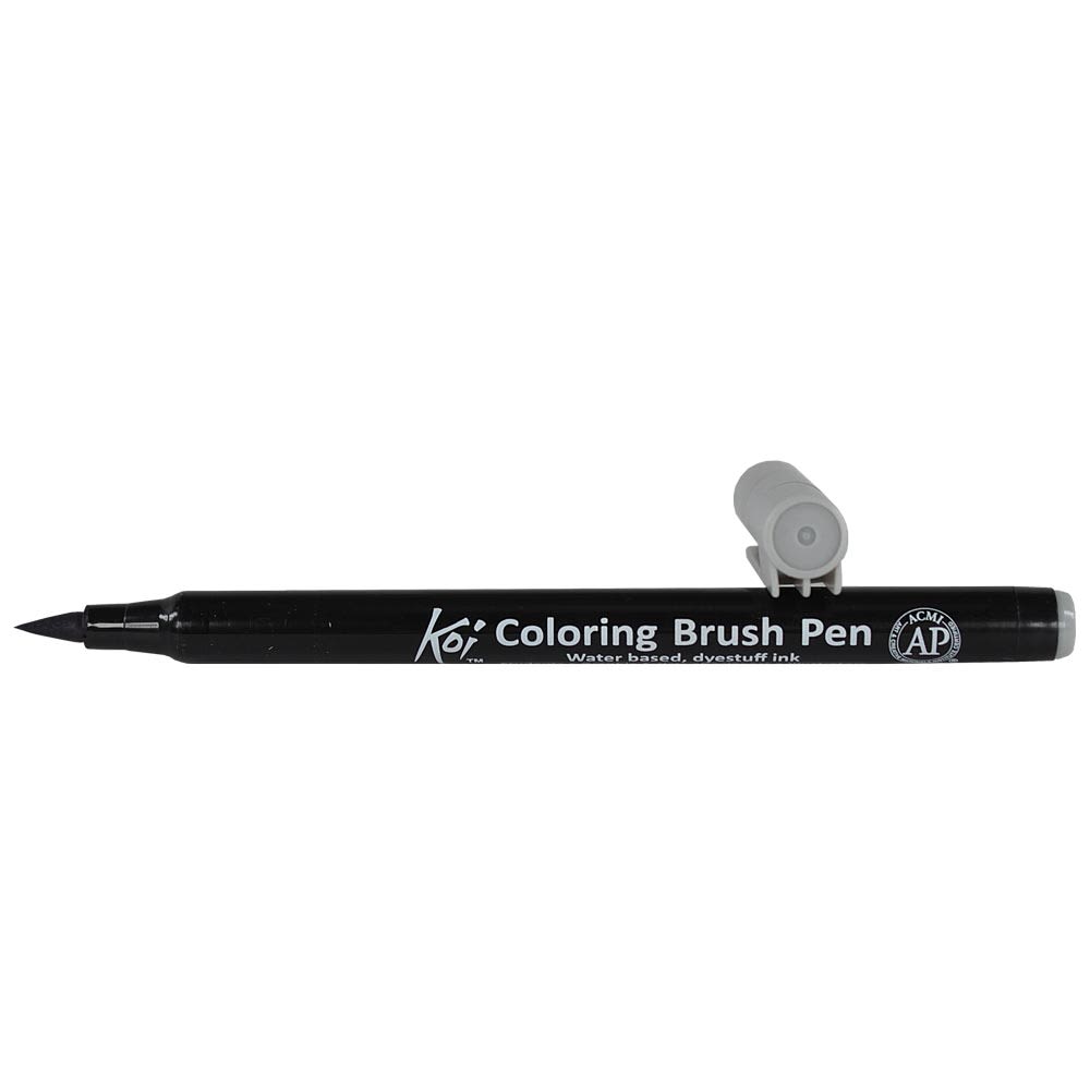 MARCADOR ACUARELABLE SAKURA KOI COLORING BRUSH GRIS CALIDO1