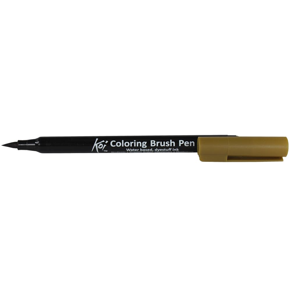 MARCADOR ACUARELABLE SAKURA KOI COLORING BRUSH SOMBRA NATURAL1