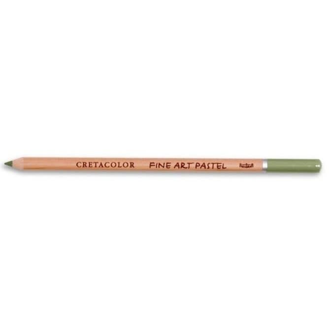 LÁPIZ PASTEL CRETACOLOR VERDE OLIVA CLARO1