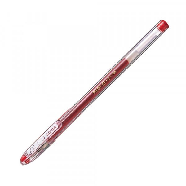 LÁPIZ GEL G-1 0.7MM ROJO PILOT1