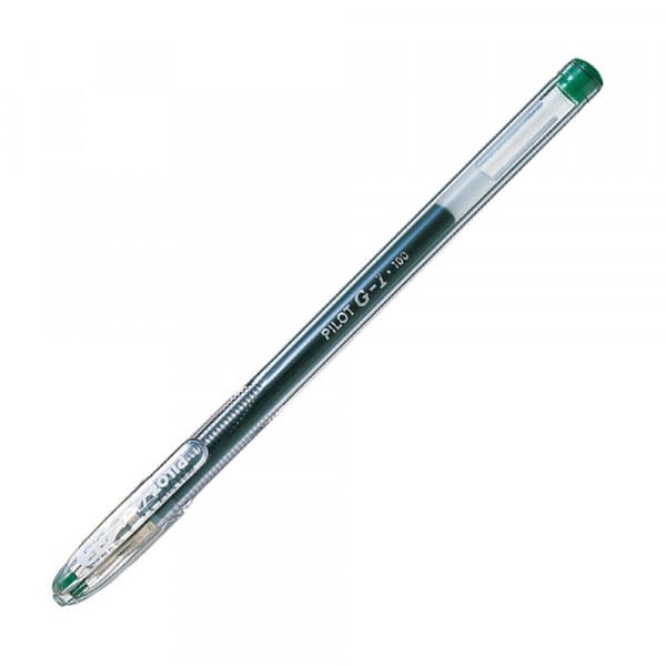 LÁPIZ GEL G-1 0.7MM VERDE PILOT1