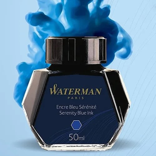 TINTA ESTILOGRAFICA 50ML AZUL WATERMAN1