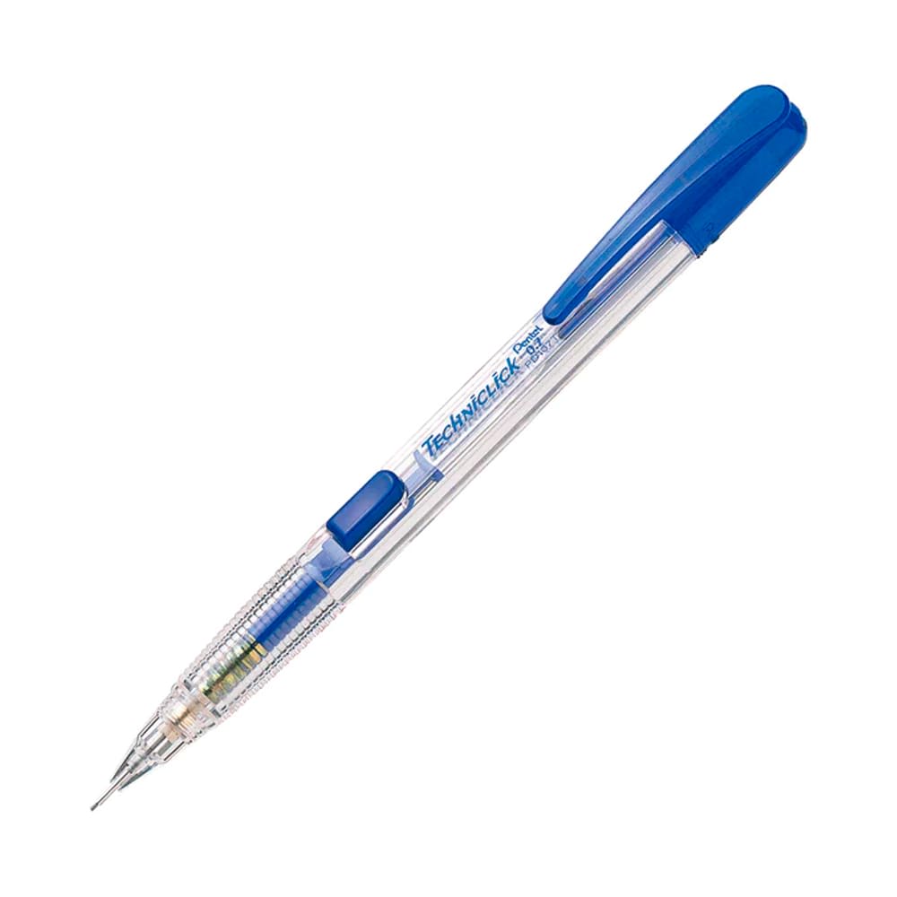 PORTAMINAS 0.7MM TECNICLICK AZUL PENTEL1
