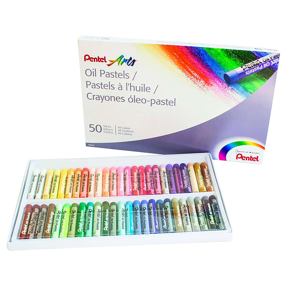 PASTELES AL ÓLEO ARTS 50 COLORES PENTEL1