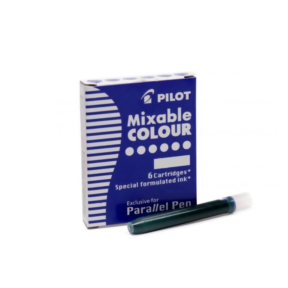 CARTUCHOS DE TINTA PARA PLUMA PARALLEL AZUL (6UN) PILOT1