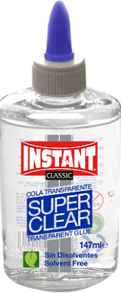 COLA ADHESIVA TRANSPARENTE LÍQUIDA 147ML INSTANT1