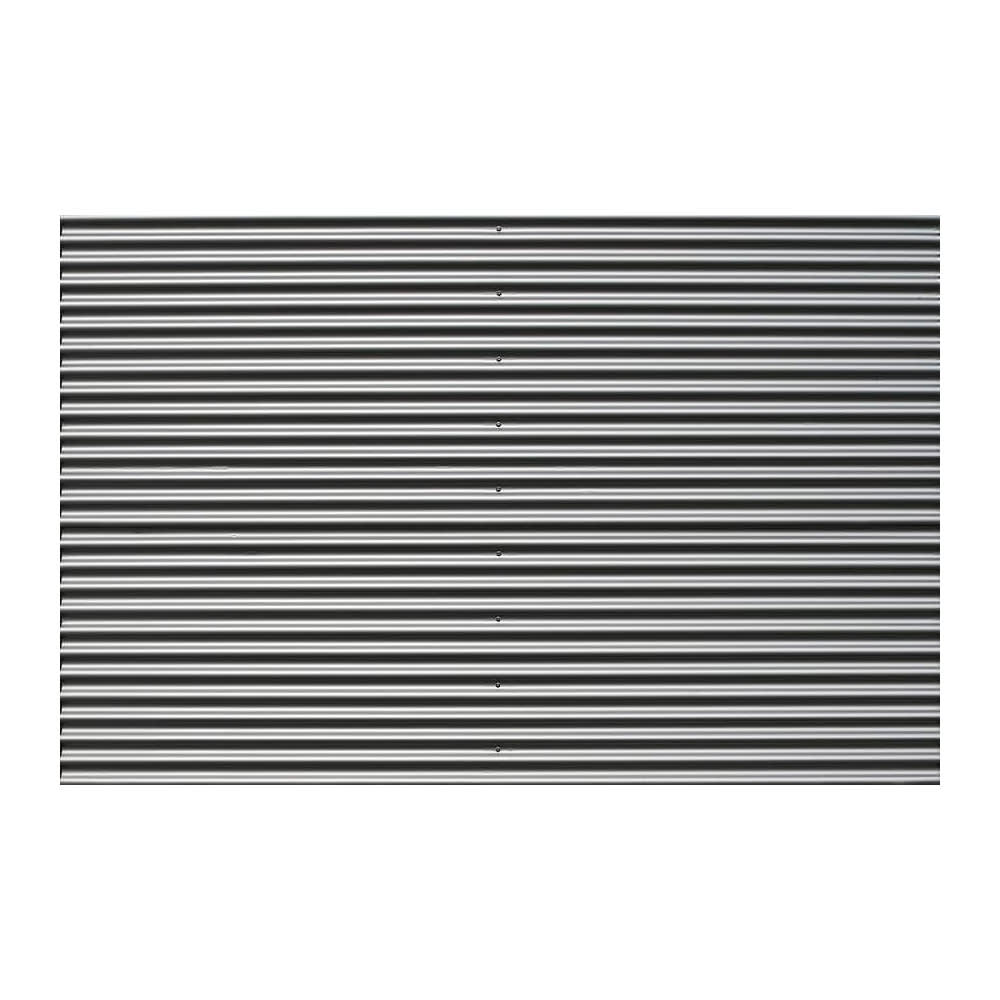 LÁMINA DE ALUMINIO CORRUGADO 0.10MM 20X30CM (1UN)1