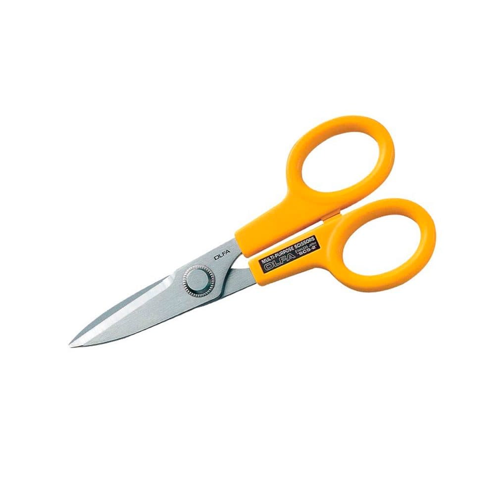 TIJERAS SCS-2 MICRODENTADAS Y ANTIDESLIZANTES 175MM OLFA1