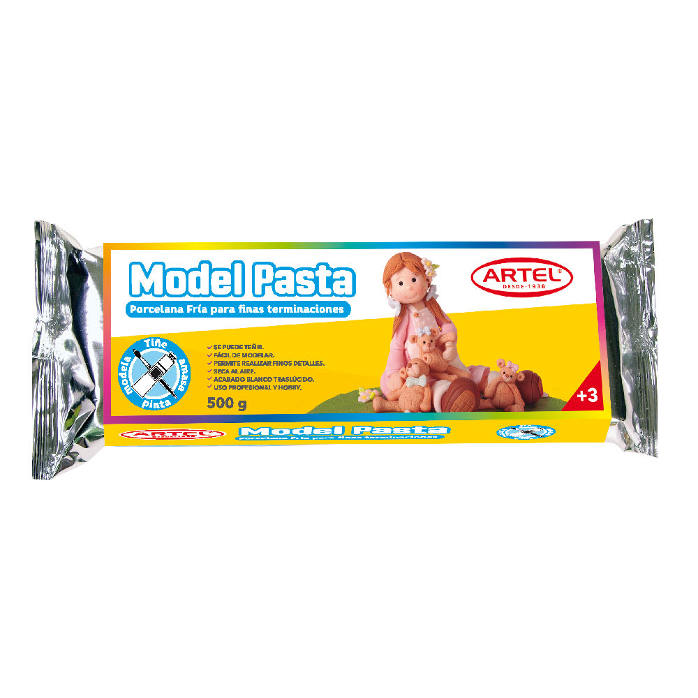 CERÁMICA EN FRÍO MODEL PASTA 500G ARTEL1