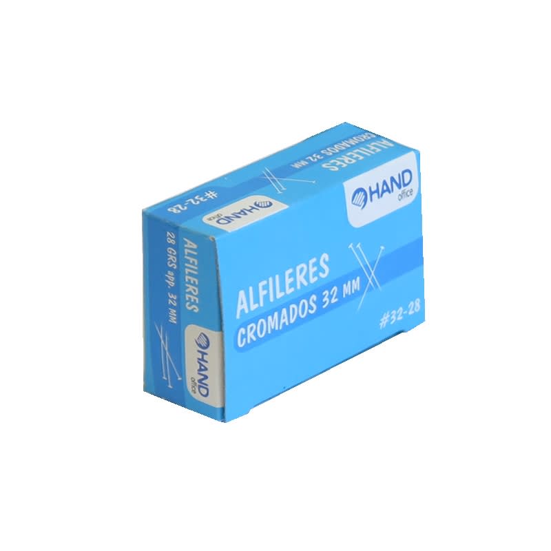 ALFILERES CROMADOS 32MM 50G HAND1