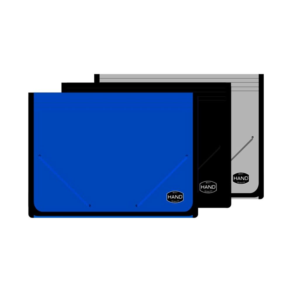 CARPETA HAND CON FUELLE 12 BOLSILLOS OFICIO1