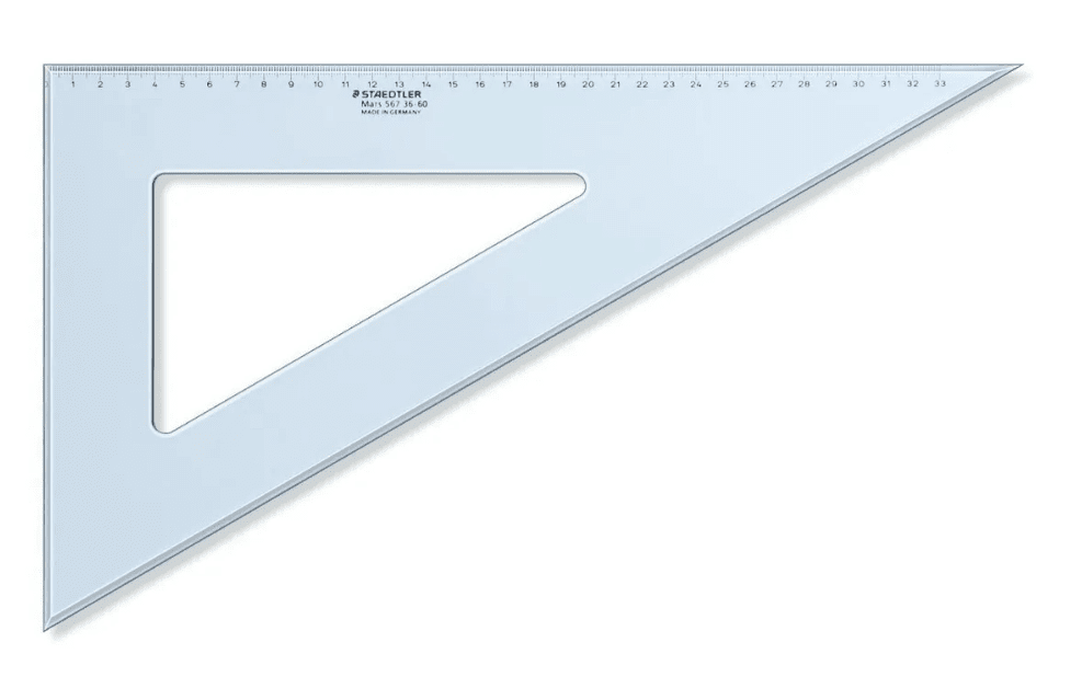 ESCUADRA 60° MARS 567 36CM STAEDTLER1
